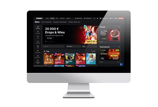 Fonbet Casino Desktop